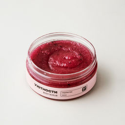 Скраб для тела Малина 150мл - Уютности фото 2