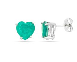 Серьги, турмалин параиба выращ., Люкс