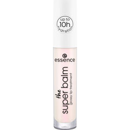 essence Бальзам для губ ухаживающий the super balm glossy lip treatment 01 5 мл