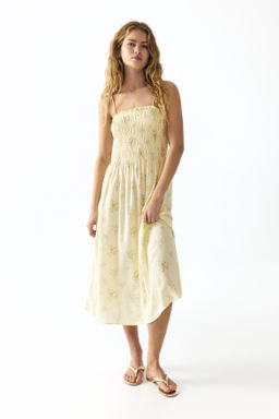 Smocked strappy dress - H&m фото 8