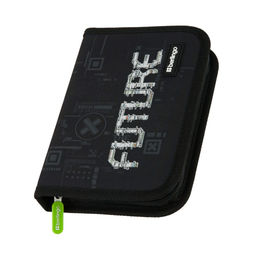 Пенал 1 отд. 200*140мм, с откидной планкой Berlingo "FutureX" (PK-EXM-1110) полиэстер