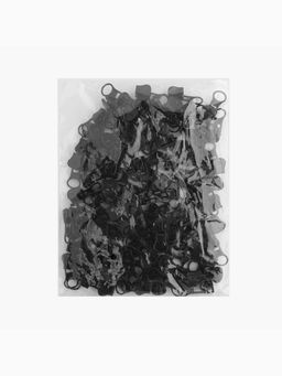 Цена за 100 шт. Бегунок для молнии «Трактор», №5, чёрный