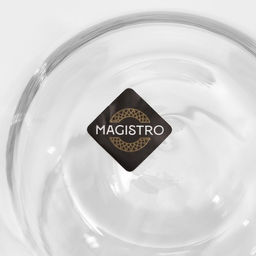 Стакан с двойными стенками Magistro «Олд фэшн», 350 мл, стекло, прозрачный