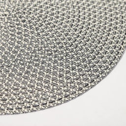 Набор салфеток сервировочных на стол Доляна Рэй, 4 шт, d=38 см, цвет серый  фото 3