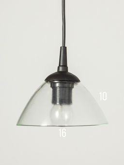 Светильник потолочный «Альдекс» 1xE27 40 Вт, чёрный BayerLux