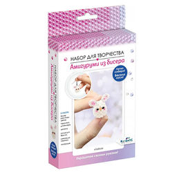 Набор для творчества. Амигуруми из бисера "Зайка"