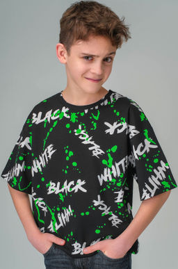 Детская футболка оверсайз Happyfox