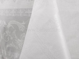 07с36 ЯК Скатерть 140*180 Ренессанс цв.белый