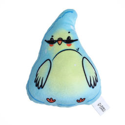 Игрушка для кошек с мятой Попугайчик, 12 х 8,9 см - Пушистое счастье фото 7