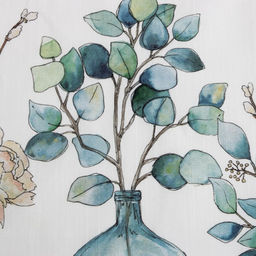 Полотенце Этель Flower mood 40х73 см, 100% хл, репс 210 г/м2  фото 3