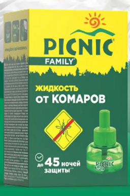 PICNIC FAMILY от комаров Жидкость 45 ночей 30мл