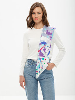 Платок жен. шелк 86х86 SS03-8326-26