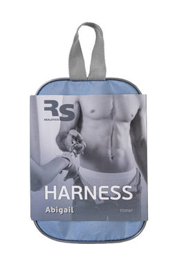 Трусики для страпона TOYFA RealStick Strap-On Abigail, экокожа, черные