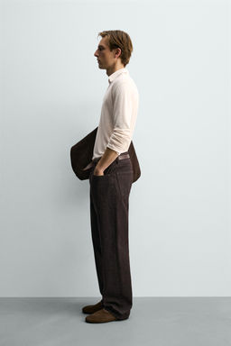 POLO RELAXED FIT VISCOSA - LINO / Rosa - Zara фото 4