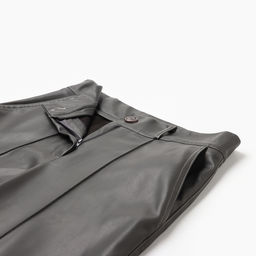 Брюки женские из экокожи MINAKU: Eco leather, цвет графит, размер 44