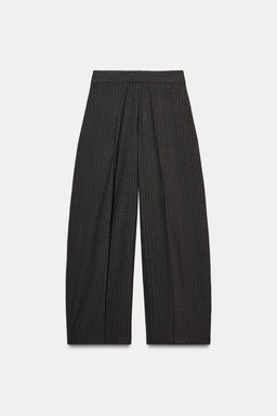 ZW COLLECTION WIDE-LEG TROUSERS WITH DARTS - Zara фото 15