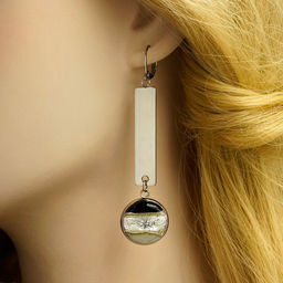 Серьги из муранского стекла TIME BUSINESS LS2860