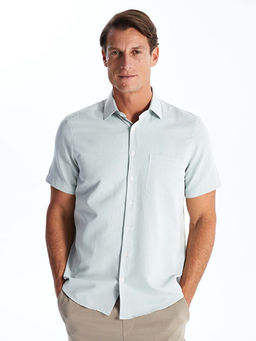 Regular Fit K?sa Kollu Arm?rl? Erkek G?mlek