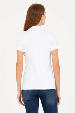 U. S. Polo Assn Женская белая базовая футболка - U.s. polo assn фото 12