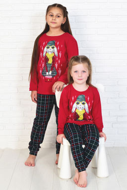 Костюм подростковый 12-109 (марсала), Кролик в шапке