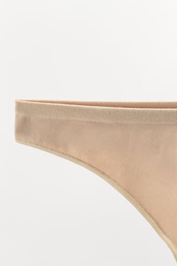 TANGA SEAMLESS / rosa claro - Zara фото 6