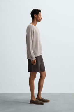 HEMP KNIT JUMPER - Zara фото 4