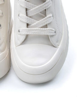 04-YSN2285-2 WHITE Ботинки женские зимние (натуральная и искусственная кожа, шерсть)