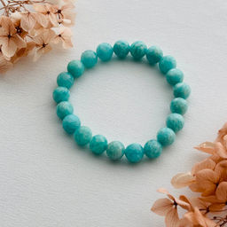 Браслет из Амазонита огранка 16 см
