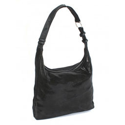 Сумка женская натуральная кожа ADEL-186 (отделка ИСК/КОЖА), 1отд+кар/пер. черный 263190