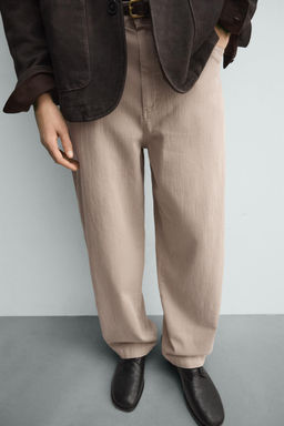 PANTAL?N RELAXED FIT / Rosa palo - Zara фото 5