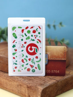 Держатель для карт Аниме Many shiba inu avocado (6,5 х 10,4 см)