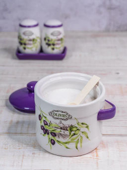 Банка ОЛИВКИ 450 мл с ложкой арт.MFK21029 /МФК/  фото 6