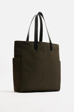 WOVEN SHOPPER BAG - Zara фото 2