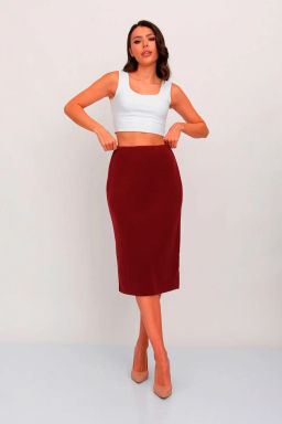 ЗЛАТА Юбка И 010/св.бордо