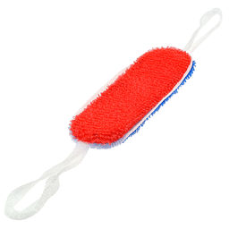 Мочалка банная Овал 35х13см, полипропилен, мелкий ворс, с поролоном, двухцветная, каждая сторона разного цвета, цвета микс,Eco-Price (Россия) - Домашняя мода фото 8
