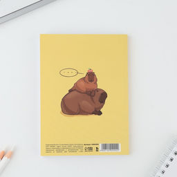 Ежедневник А6, 80 л. Мягкая обл. Капибара - Artfox фото 5