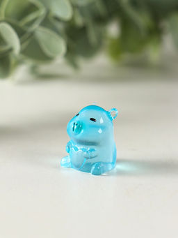 Цена за 2 шт. Набор фигурок флуоресцентные «Капибары», 6 шт., полистоун, 1.7×2 см