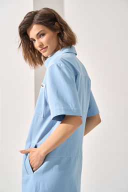 Платье джинсовое 1158/1 - Rinka фото 6