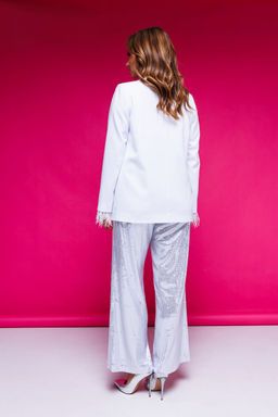 Жакет AURA 1085-164 белый  фото 5