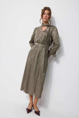 Платье LYUSHe 4248 оливка фото 4