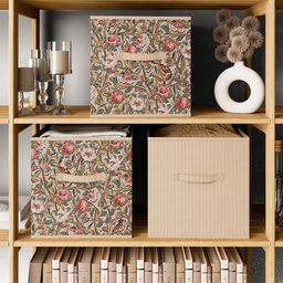 Набор коробов стеллажных без крышки, 2 шт., 31*31*31 см и 31*31*31 см, Valiant фото 63