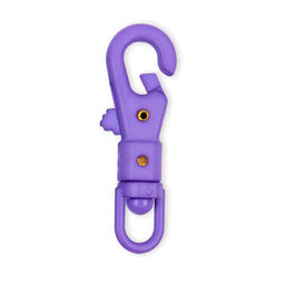 Фурнитура сумочная пластик GHB004 Карабин Gamma ( 14 мм) 10 шт. №09 фиолетовый