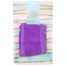 Купальник гимнастический Grace Dance, с рукавом 3/4, р. 30, цвет фиолетовый  фото 11