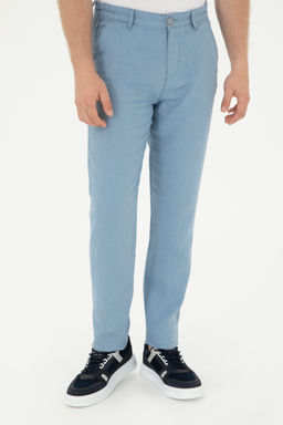 Мужские брюки из парусины цвета индиго - U.s. polo assn фото 8