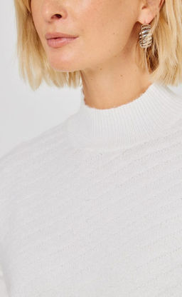 Джемпер женский F322-15105 молочный - Fine joyce фото 3