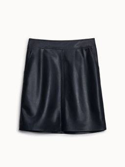 Юбка мини из ткани под кожу ZR2609013501-50 / Zarina