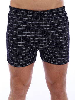Трусы-боксеры, модель 212, трикотаж (46 размер, Клетка)