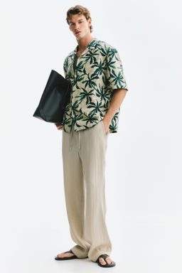 Camisa resort de algod?n Relaxed Fit - H&m фото 3