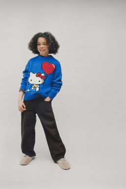 HELLO KITTY  SANRIO KNIT JUMPER - Zara фото 5