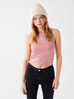 Kad?n Bisiklet Yaka D?z Atlet